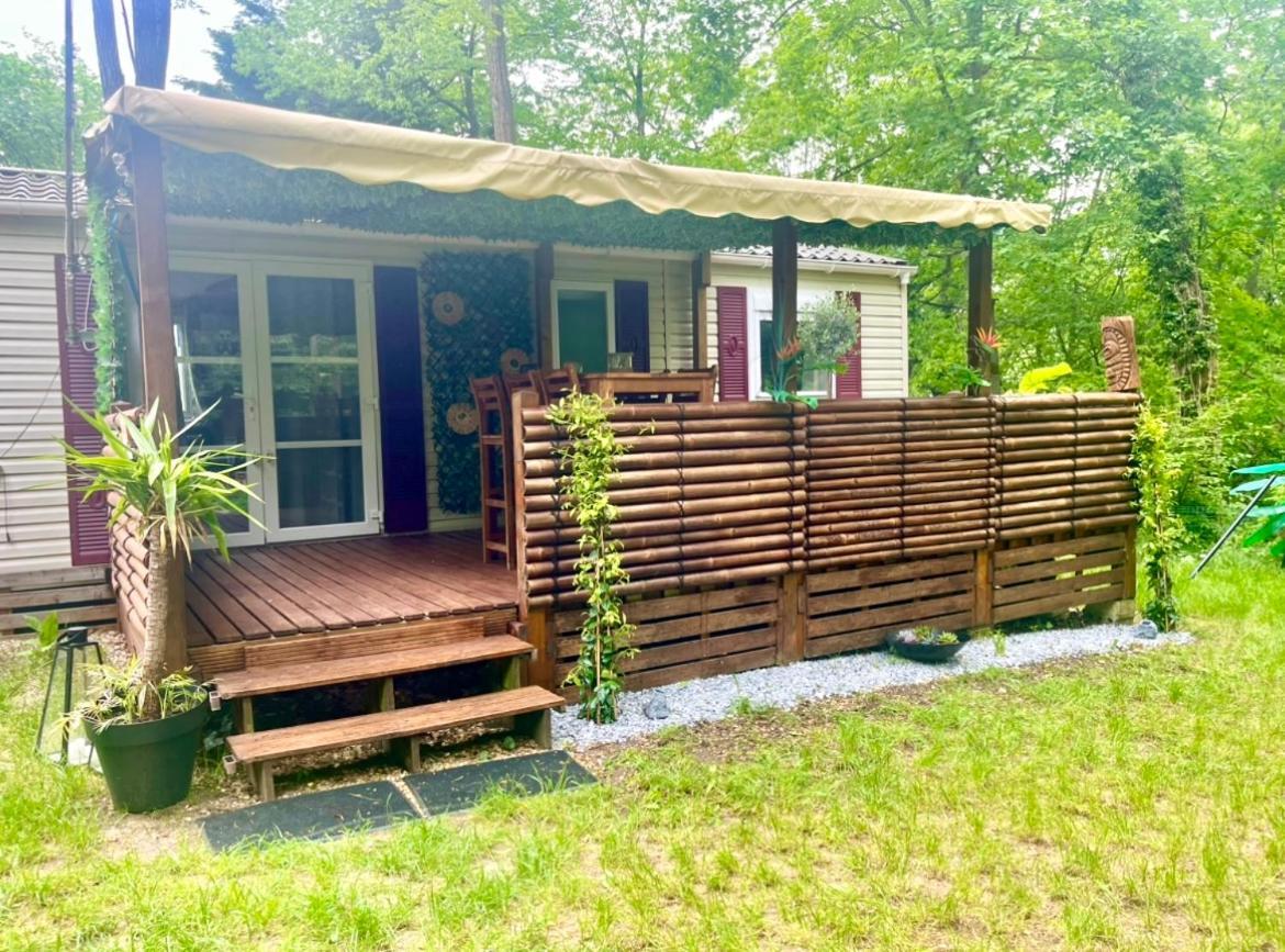 Tiki House M-Home-Climatise - Belle Parcelle ! Saint-Chéron Exterior foto
